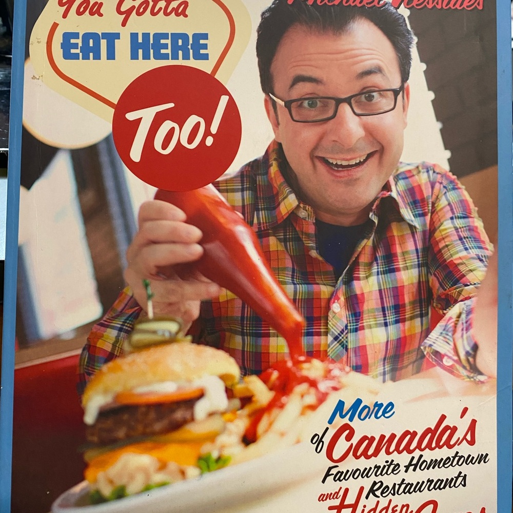 You Gotta Eat Here Too! Cookbook John Catucci & Michael Vlessides NEW
